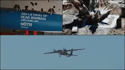Droni turk Bayraktar AKINCI godet me saktësi me municionin LGK-82