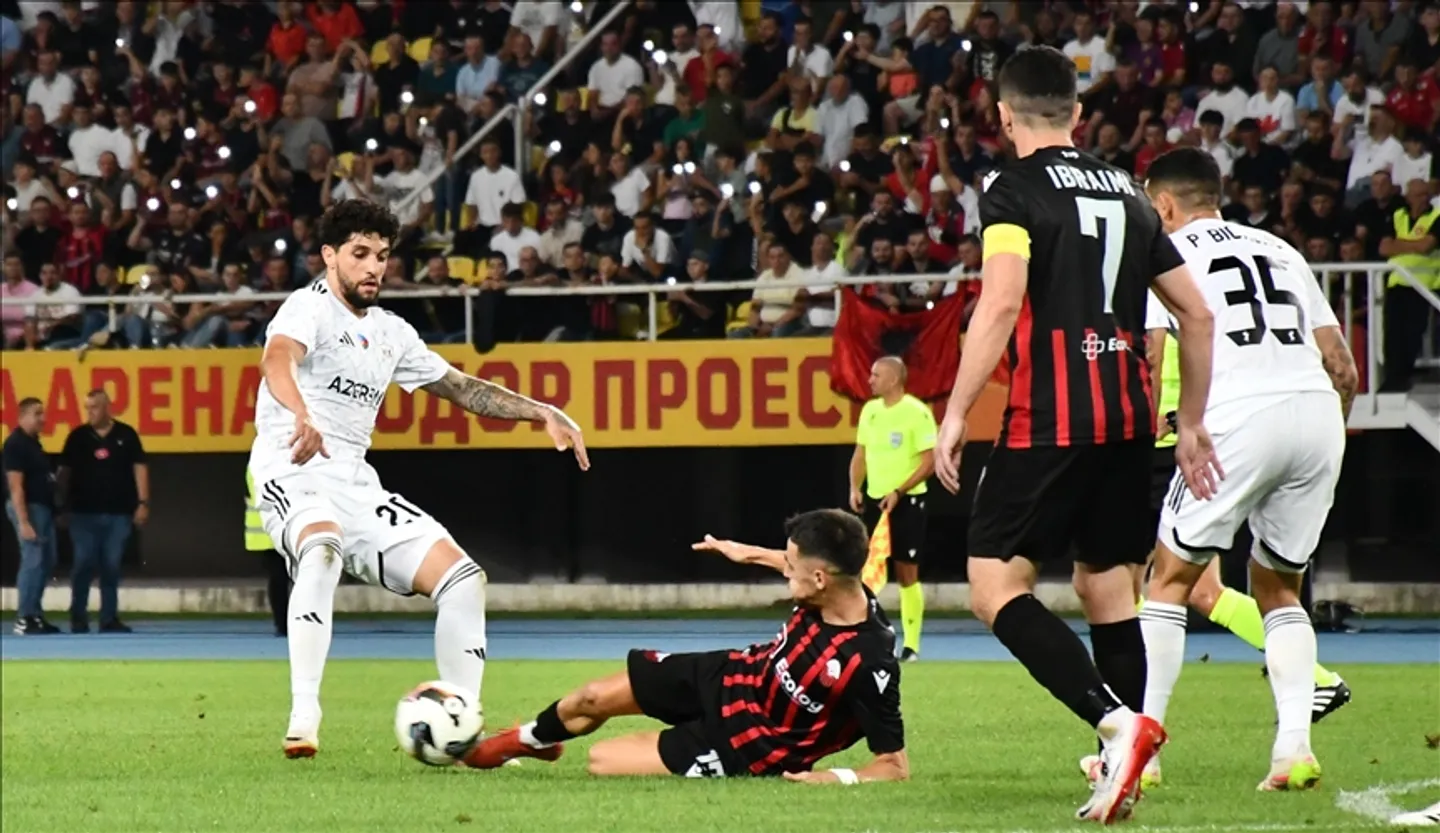 Ndeshja Shkëndija - Qarabağ në Shkup përfundon me rezultat 0-1