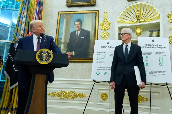 Trump announces 100 percent tariff on semiconductors, exempts firms shifting production to US