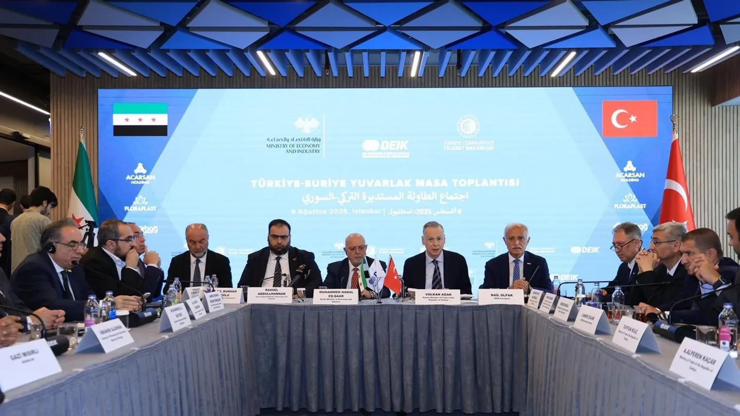 إسطنبول.. توقيع مذكرة تفاهم تركية-سورية لتأسيس مجلس أعمال مشترك