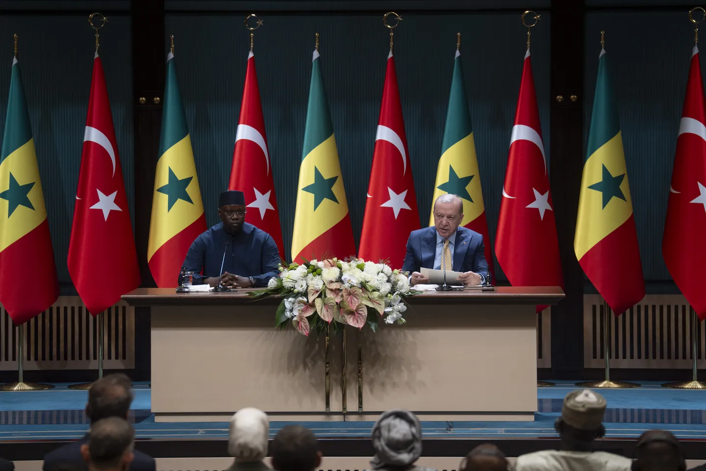 Erdogan hails Senegal's solidarity with Palestine, rejects orientalist attitudes toward Africa