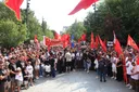 Protestë masive kundër Gjykatës Speciale për krime të luftës në Kosovë