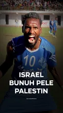 Israel bunuh Pele Palestin