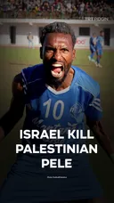 Israel forces kill footballer wey pipo sabi as di “Palestinian Pele”