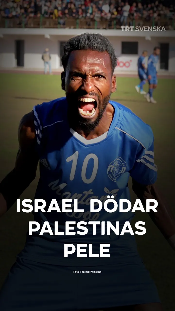 Israel dödar Palestinas Pele