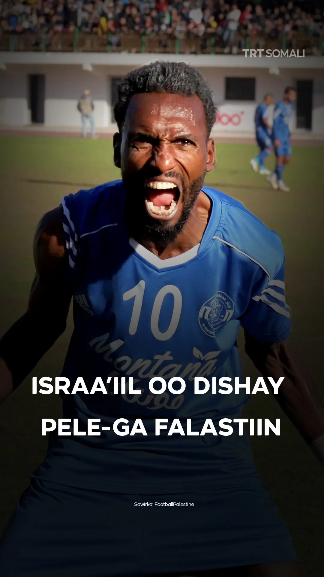 Israa’iil oo dishay Pele-ga Falastiin