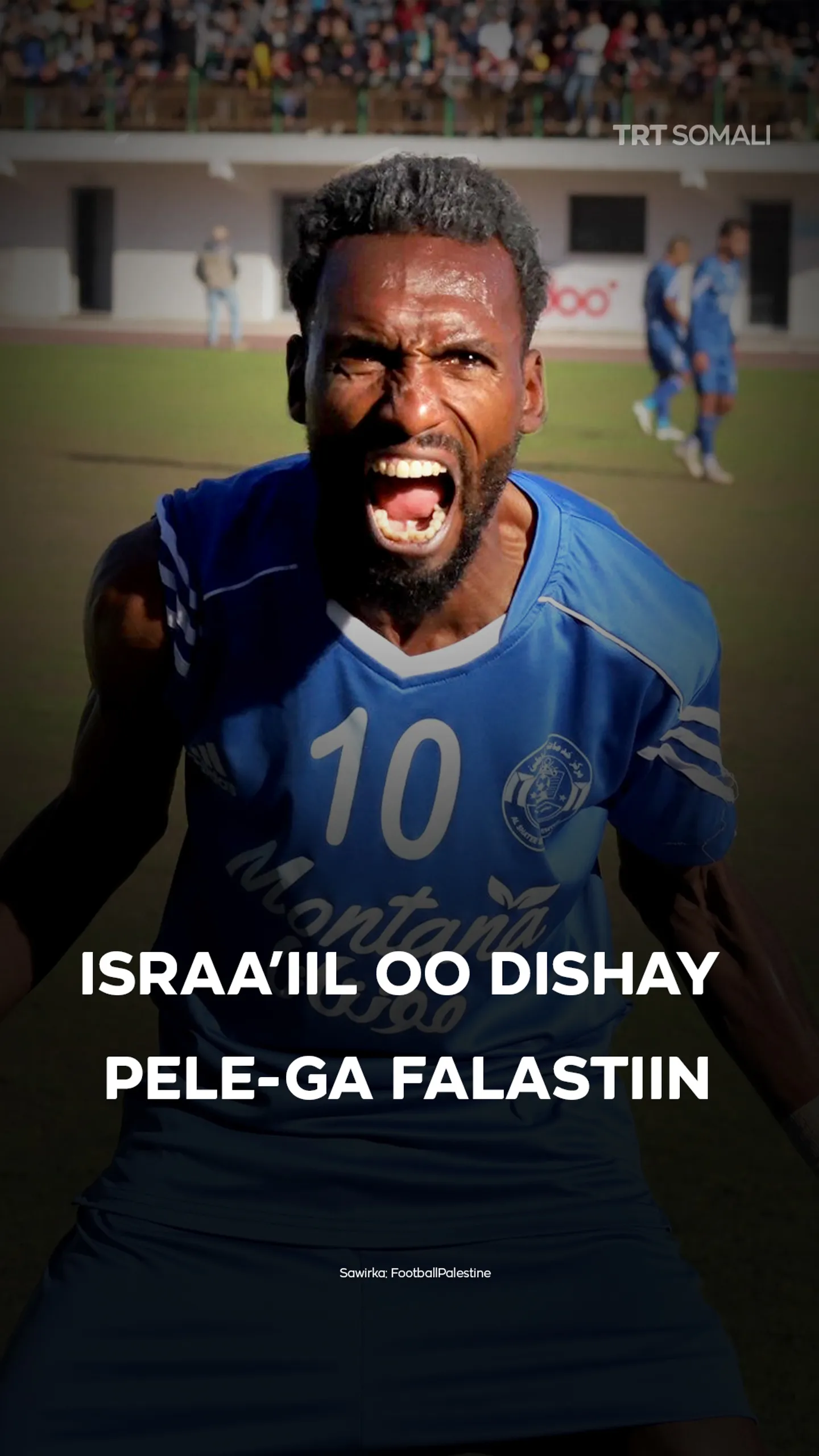 Israa’iil oo dishay Pele-ga Falastiin