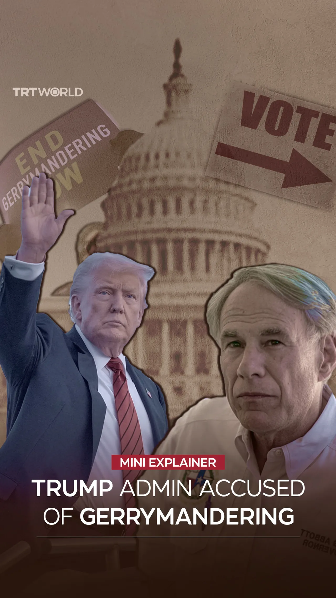 Trump admin accused of gerrymandering