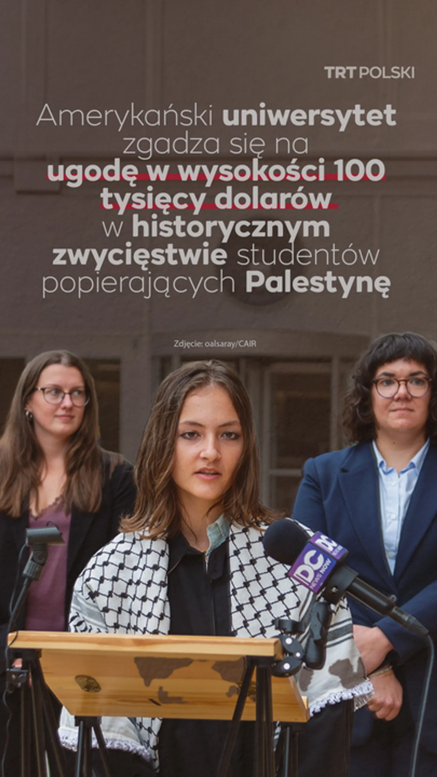 Uniwersytet w USA zgadza się na ugodę w wysokości 100 tys. dolarów, historyczne zwycięstwo studentów