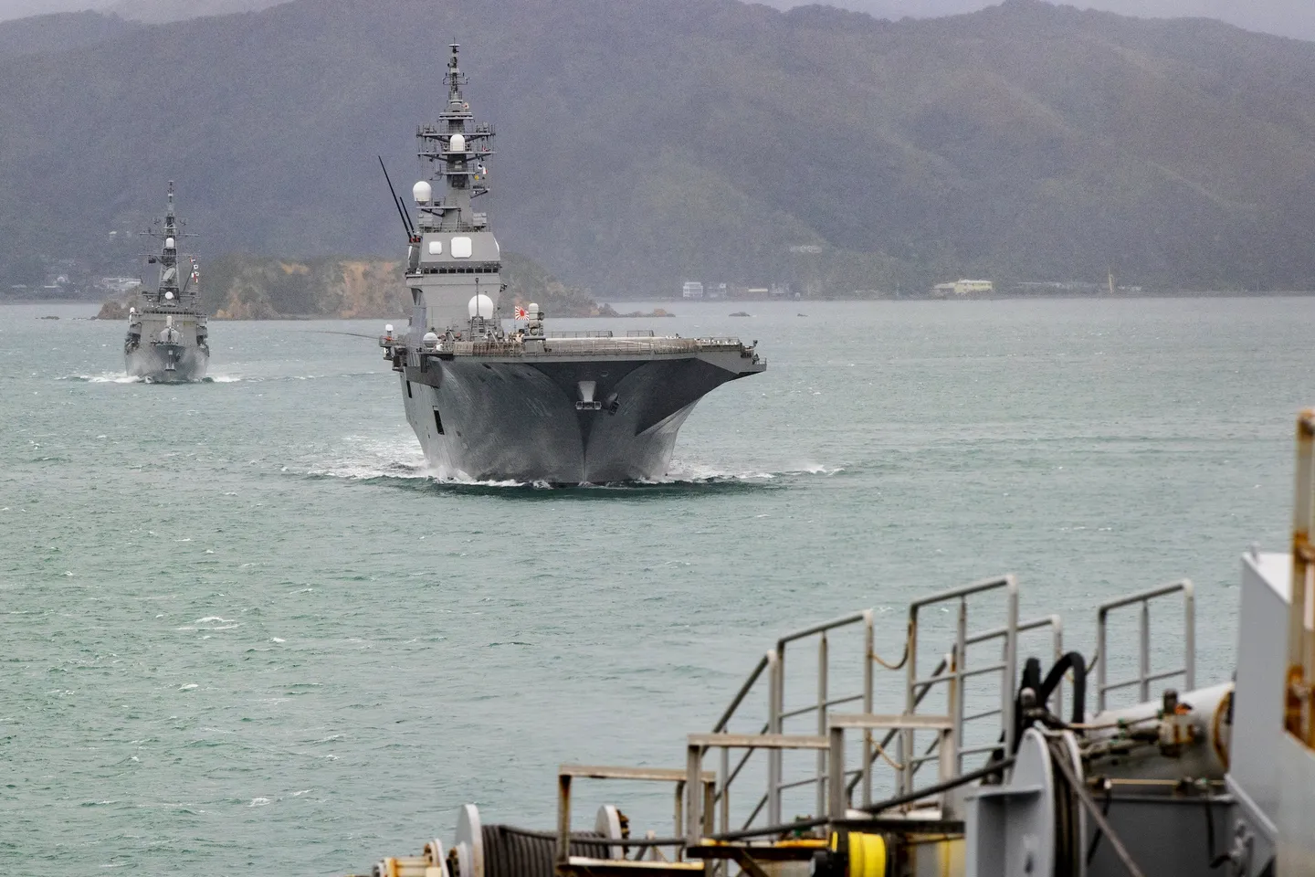 Japanese warships dock in New Zealand for first time in nearly 90 years