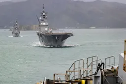 Japanese warships dock in New Zealand for first time in nearly 90 years