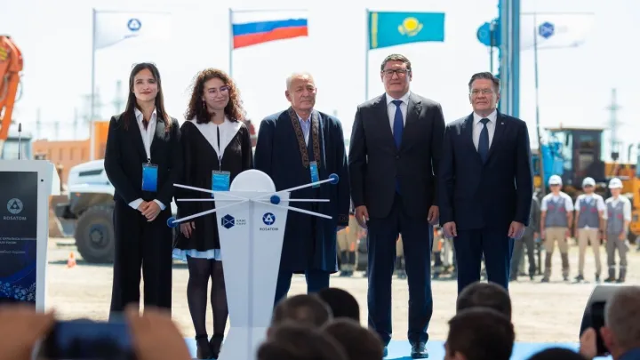 Rússia inicia construção da primeira central nuclear do Cazaquistão