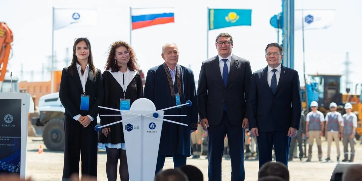 Rússia inicia construção da primeira central nuclear do Cazaquistão