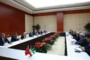 Presidenti Erdoğan takohet me presidentin iranian në Kinë