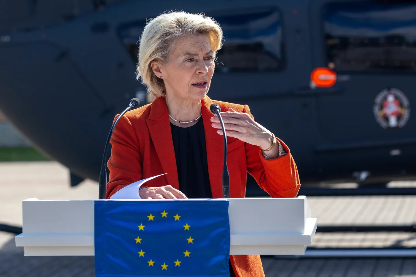 EU blames Russia after GPS jamming hits von der Leyen's plane