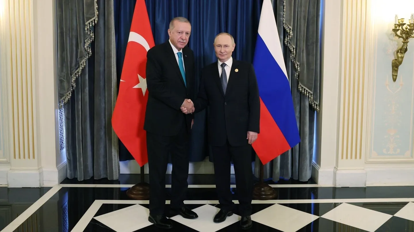 Президенты Эрдоган и Путин провели переговоры