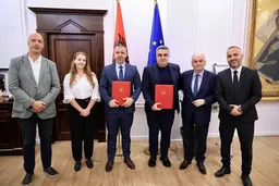 Ministria e Kulturës e Shqipërisë nënshkroi marrëveshje bashkëpunimi me shqiptarët e Preshevës