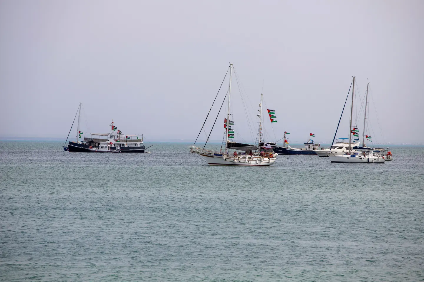 Flotilla in Tunisia bound for Gaza reports second suspected drone attack