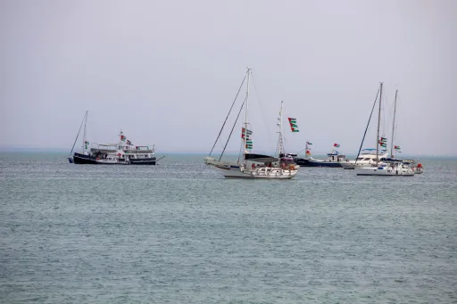 Flotilla in Tunisia bound for Gaza reports second suspected drone attack