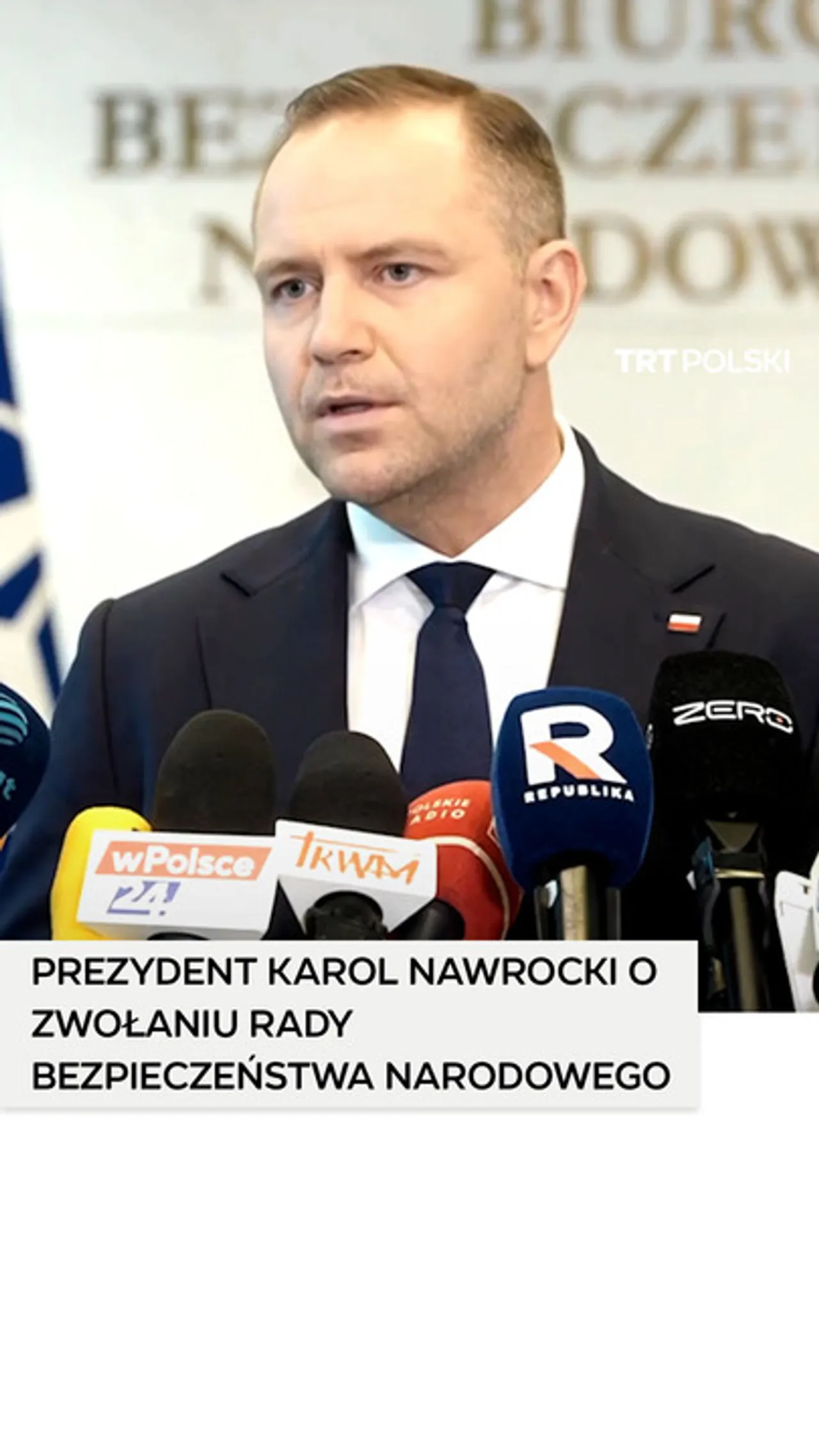 Prezydent Karol Nawrocki o zwołaniu Rady Bezpieczeństwa Narodowego