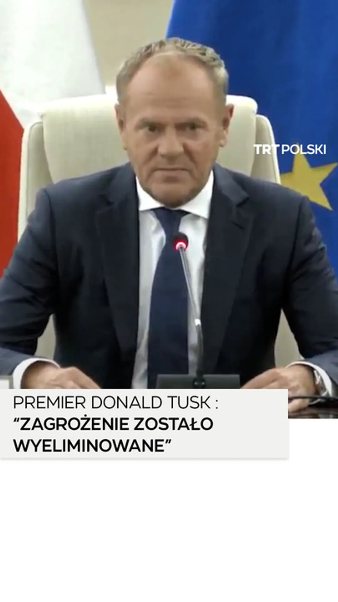 Premier Donald Tusk potwierdził naruszenie polskiej przestrzeni powietrznej