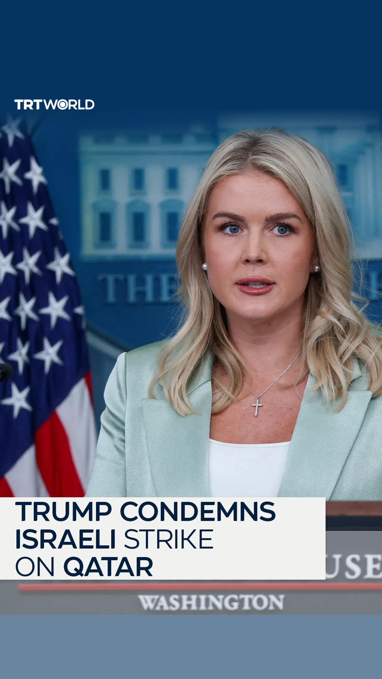 Trump condemns Israeli strike on Qatar