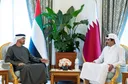 UAE leader in Doha: Israeli strike on Qatar poses threat to regional security