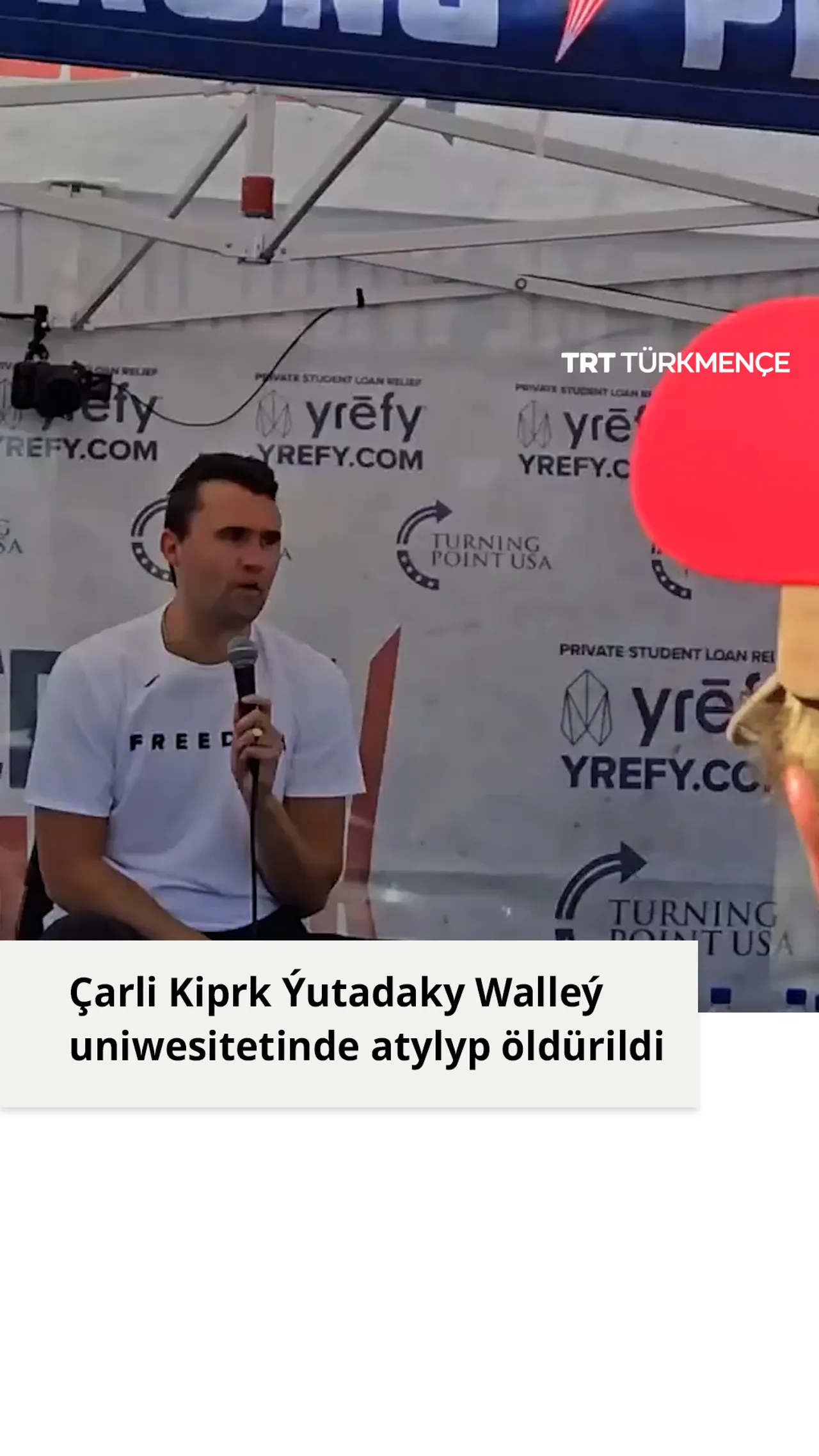 Çarli Kiprk Ýutadaky Walleý uniwesitetinde atylyp öldürildi