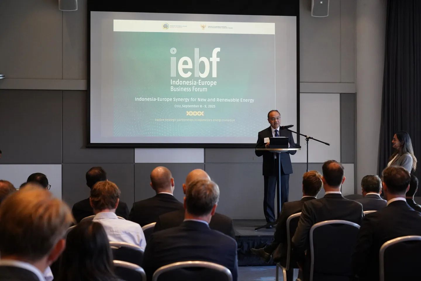 Indonesia-Europe Business Forum 2025 di Oslo perkuat sinergi transisi energi terbarukan