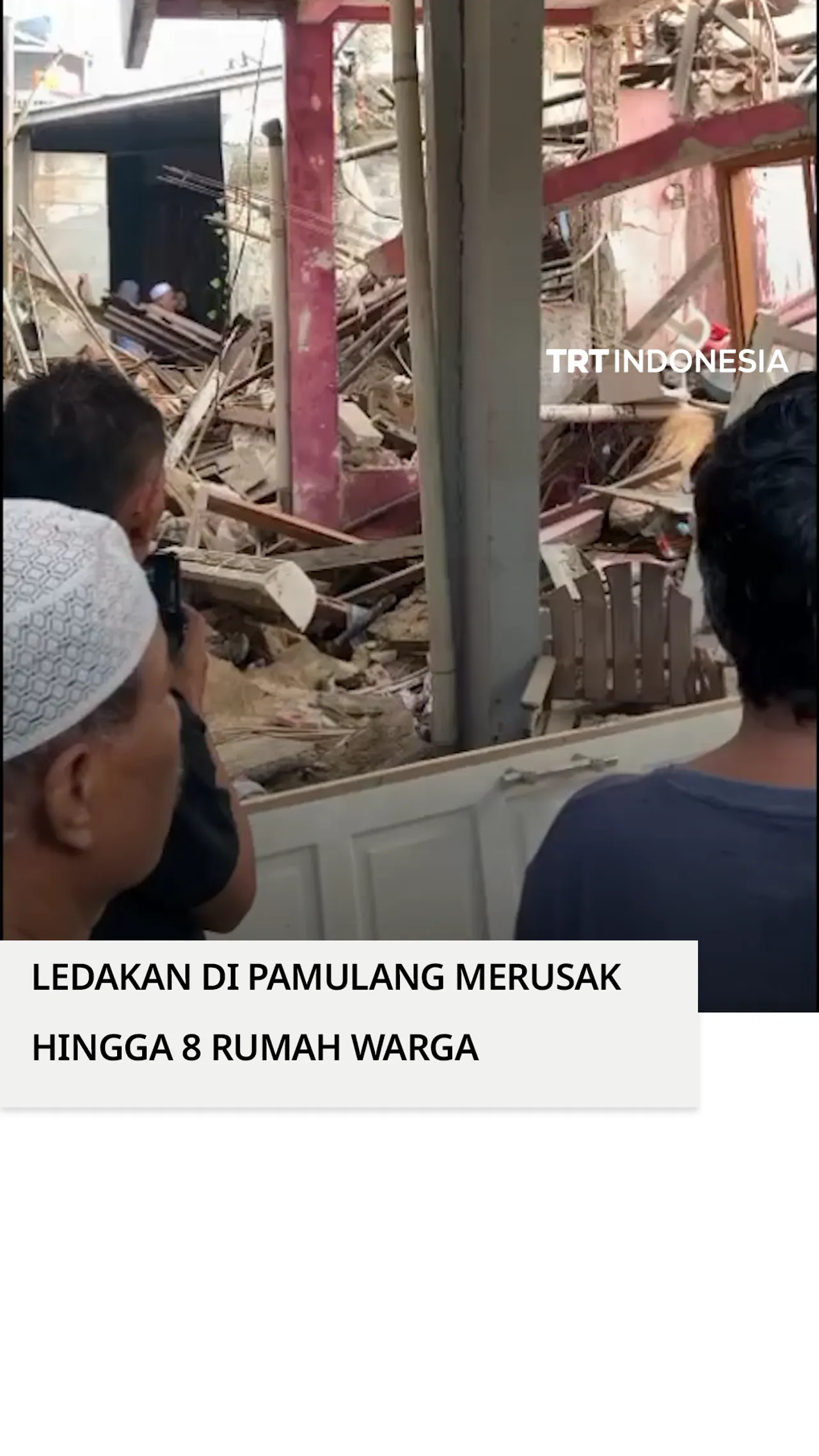 Ledakan misterius di Pamulang hancurkan sejumlah rumah warga