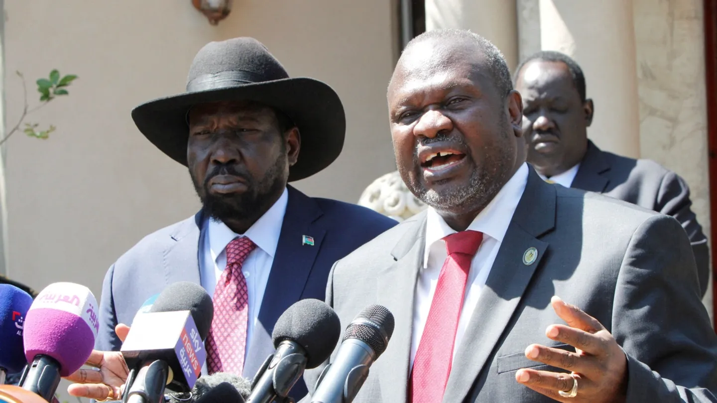 South Sudan's President Salva Kiir suspends First Vice President Riek Machar