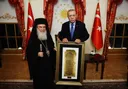 الرئيس أردوغان يبحث مع بطريرك الروم الأرثوذكس اعتداءات الاحتلال الإسرائيلي وحماية التراث الديني