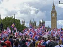 Thousands march in far-right London rally against immigration policies