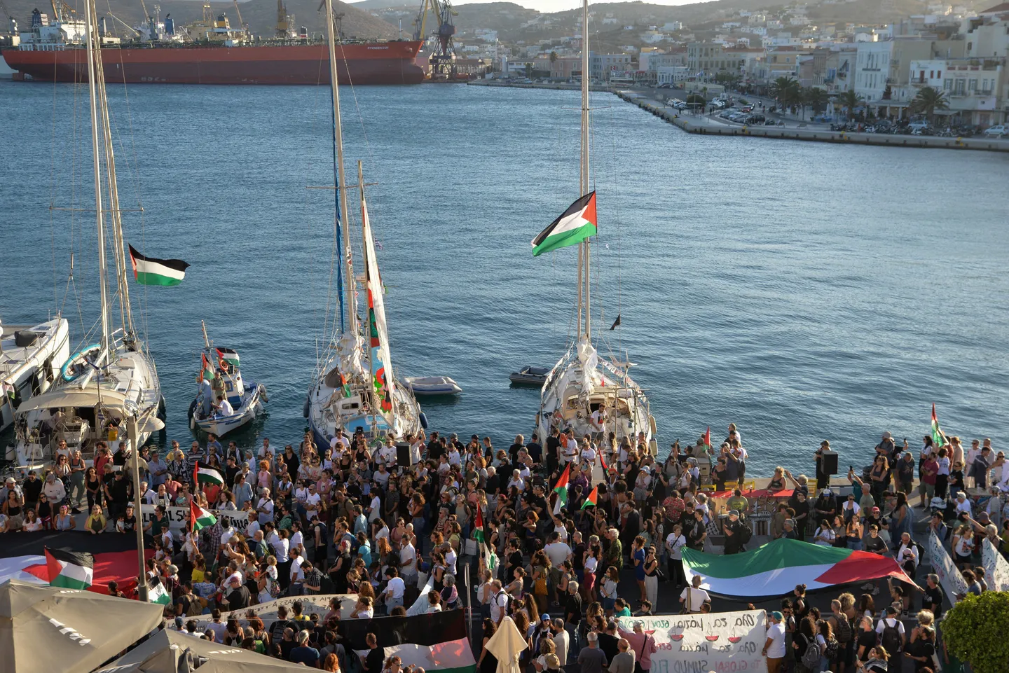 ¿Dónde está la Flotilla Global Sumud? Más barcos se unen para desafiar el bloqueo israelí en Gaza