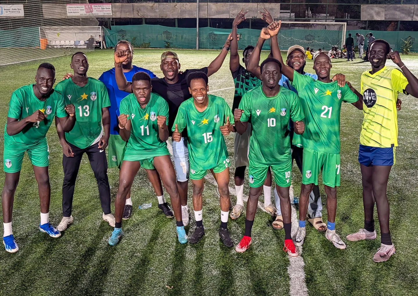 South Sudan beat Mali to lift African football trophy in Türkiye
