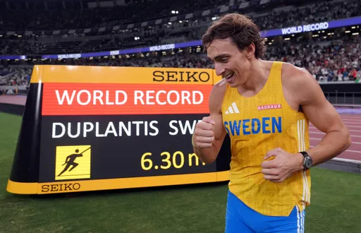 Дуплантис постави нов светски рекорд на СП во Токио