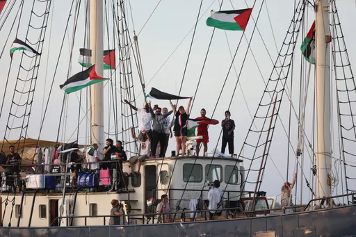أسطول الصمود المغاربي يتحدث عن مسيّرات تحلّق فوق سفينة متجهة لكسر حصار غزة