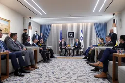 Rubio takohet me presidentin izraelit për të diskutuar sigurinë dhe lirimin e pengjeve