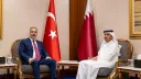 فيدان يجري مباحثات مع نظيره القطري قبيل انطلاق "قمة الدوحة" الطارئة