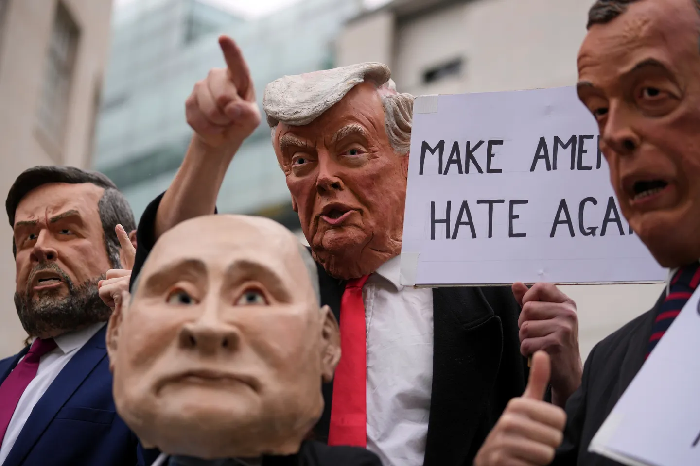 Proteste in London gegen Donald Trump