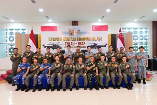 Indonesia dan Singapura gelar latihan udara gabungan Manyar Indopura ke-20