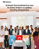 Ardayda Soomaaliyeed ee wax ka barta Ankara oo qabtay bandhig dhaqameed.