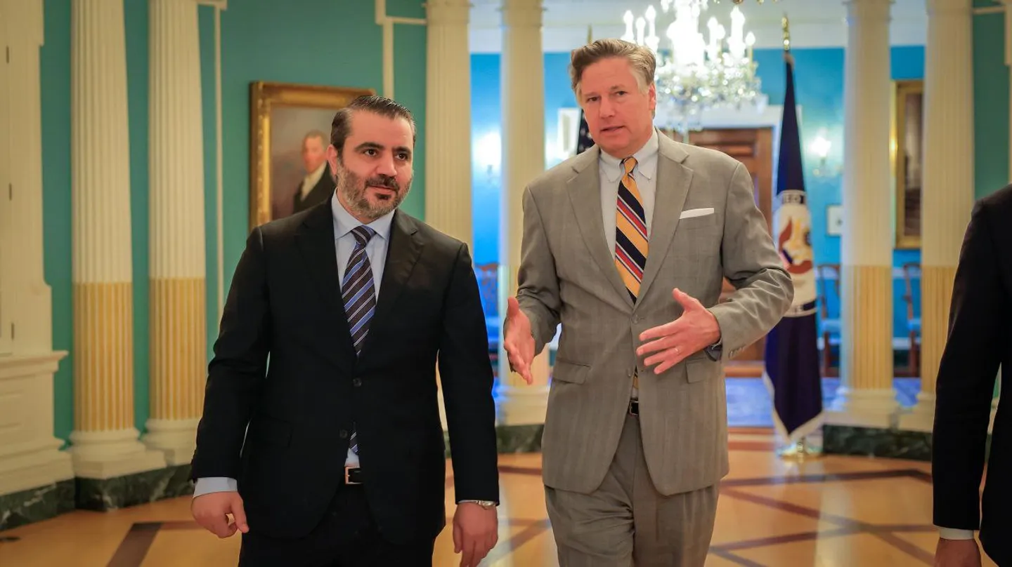 وزير الخارجية السوري يواصل مباحثاته في واشنطن بشأن رفع العقوبات الأمريكية