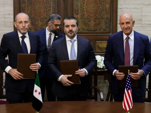 Ministro dos Negócios Estrangeiros da Síria reúne-se com representantes dos EUA em Washington