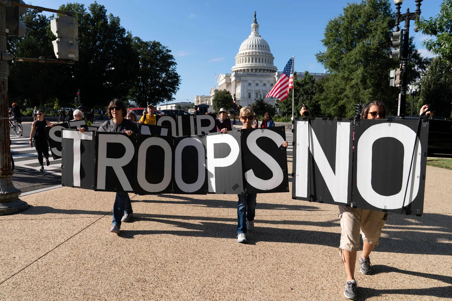 'Involuntary military occupation' — US capital sues Trump admin for National Guard troop deployment