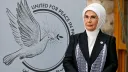 Emine Erdogan assina declaração conjunta para garantir o direito à educação das crianças em Gaza
