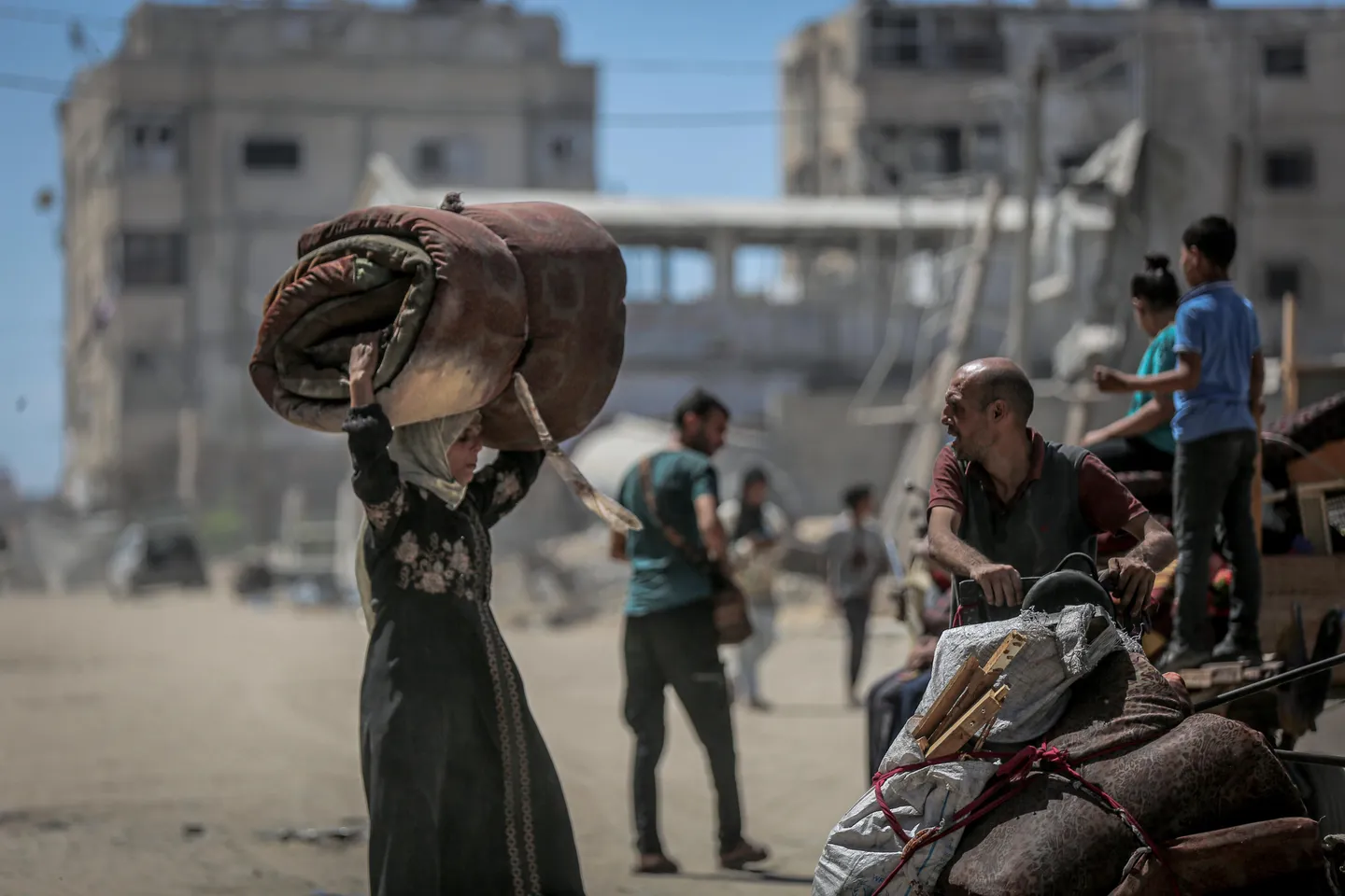 “La muerte es más piadosa”: palestinos en Ciudad de Gaza no tienen a dónde ir ante invasión israelí
