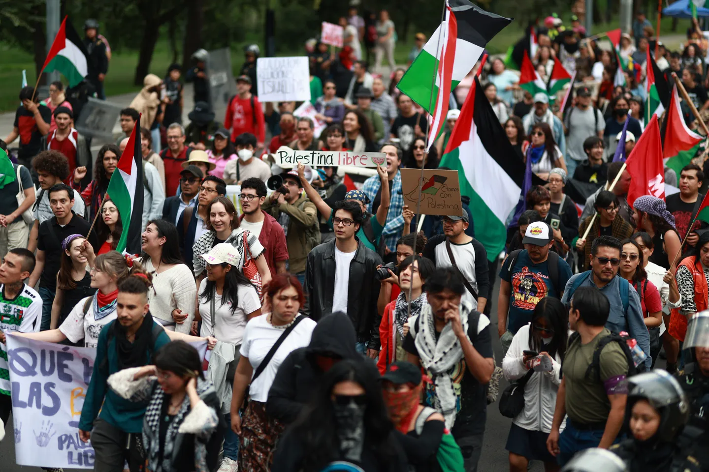 Propalestinski skup u Mexico Cityju, traži se prekid diplomatskih odnosa s Izraelom i prekid vatre
