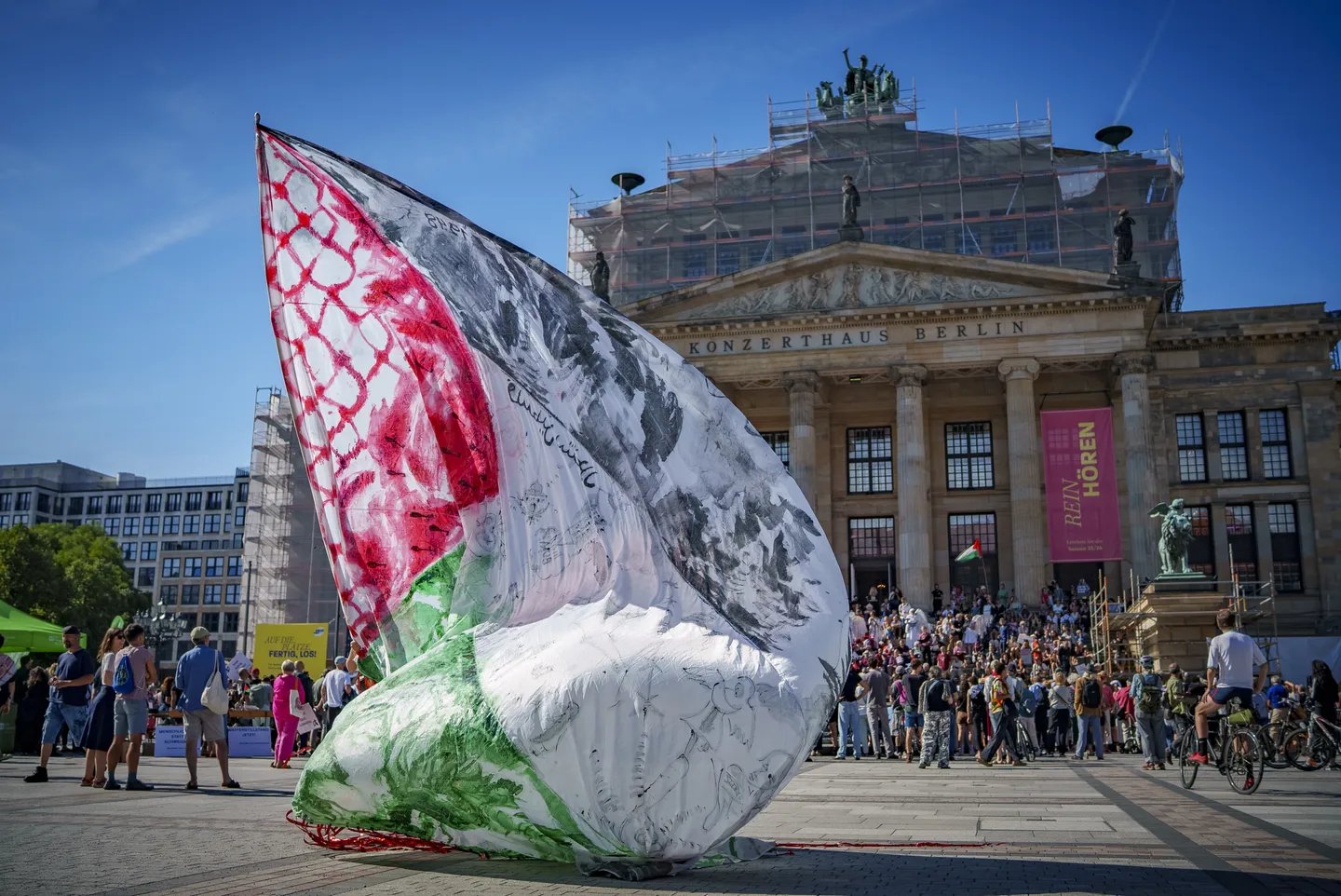 Benefizkonzert in Berlin: Musiker setzen Zeichen für Kinder in Gaza
