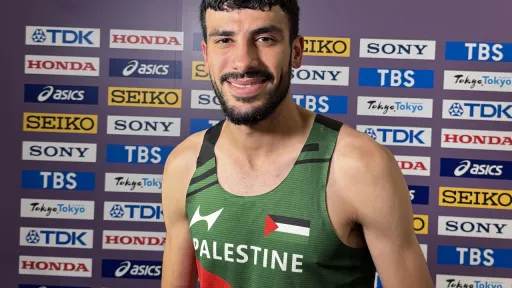 Palestinac Dwedar trči za nadu na Svjetskom atletskom prvenstvu u Japanu